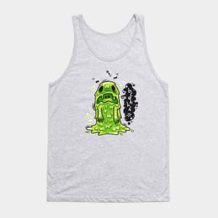 Cartoon Nausea Monster Tank Top